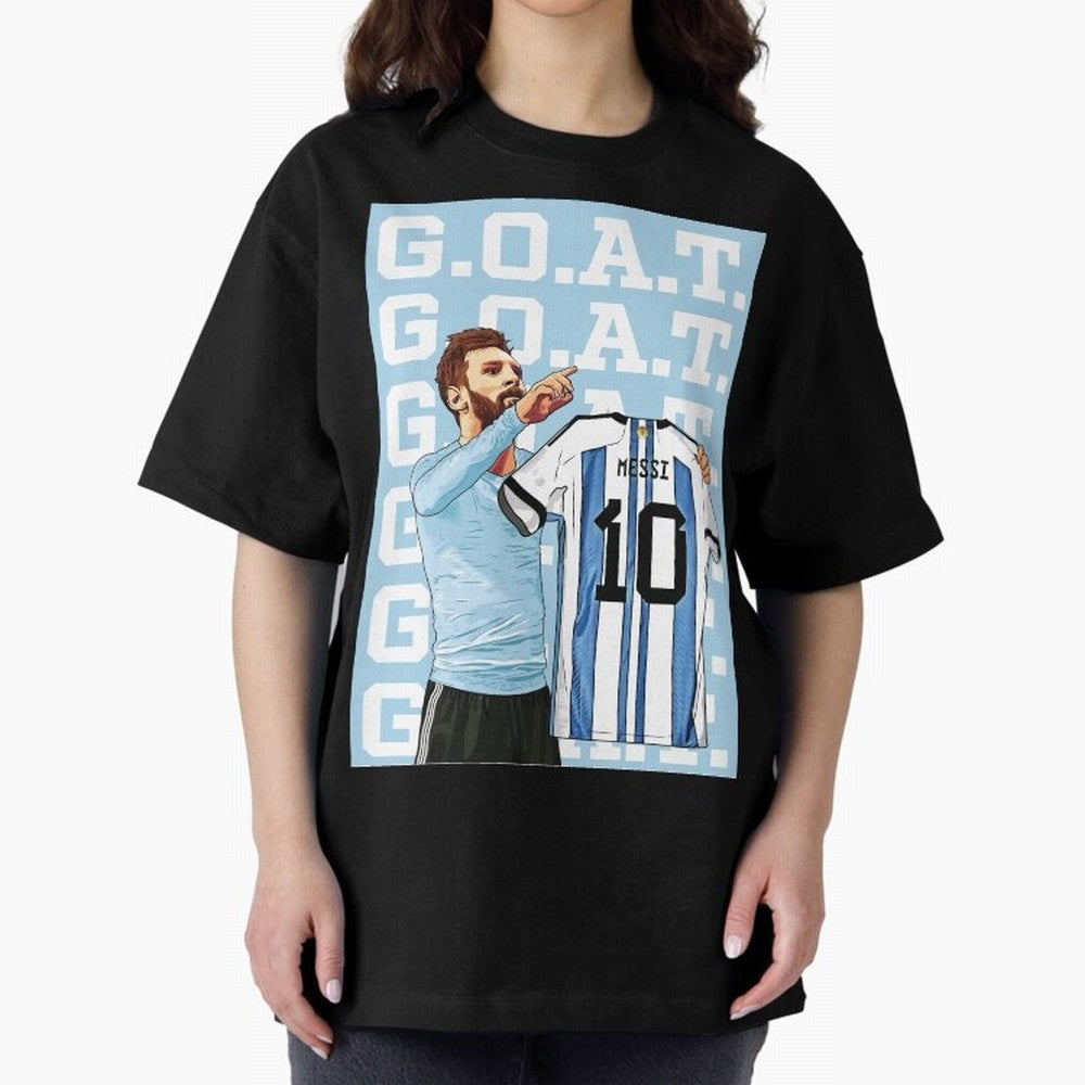 Lionel Messi Goat Premium T-Shirt Feel FIFA World Cup 2026 USA Canada Mexico Built around CR7 and Messi, Brazil Energy, Global Supporter Spirit, Legendary Goals, National Colors and Tournament Celebration; Built for Supporters Chasing Trophy