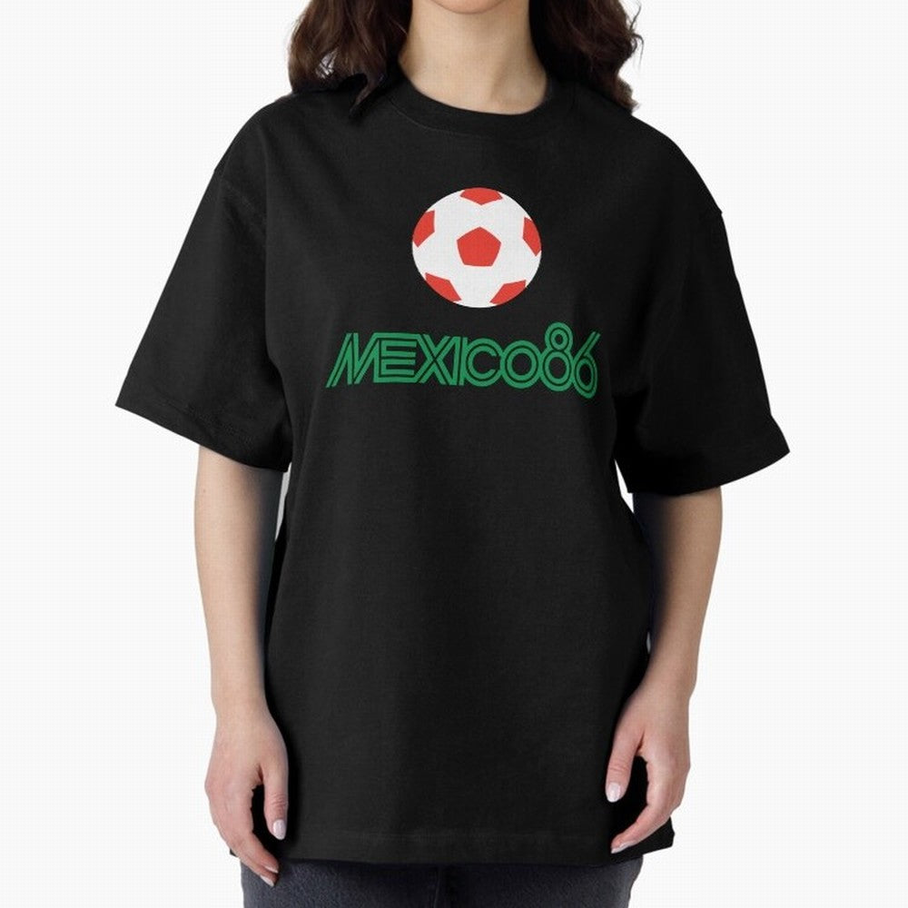 Mexico 86 Classic T-Shirt Cheer through Every Moment of the FIFA World Cup 2026 Group Stage Journey through Neymar Highlights, France and Portugal Pride, Vintage Soccer Flavor, Modern Football Stars, National Flags and Final Night Emotion; Made for
