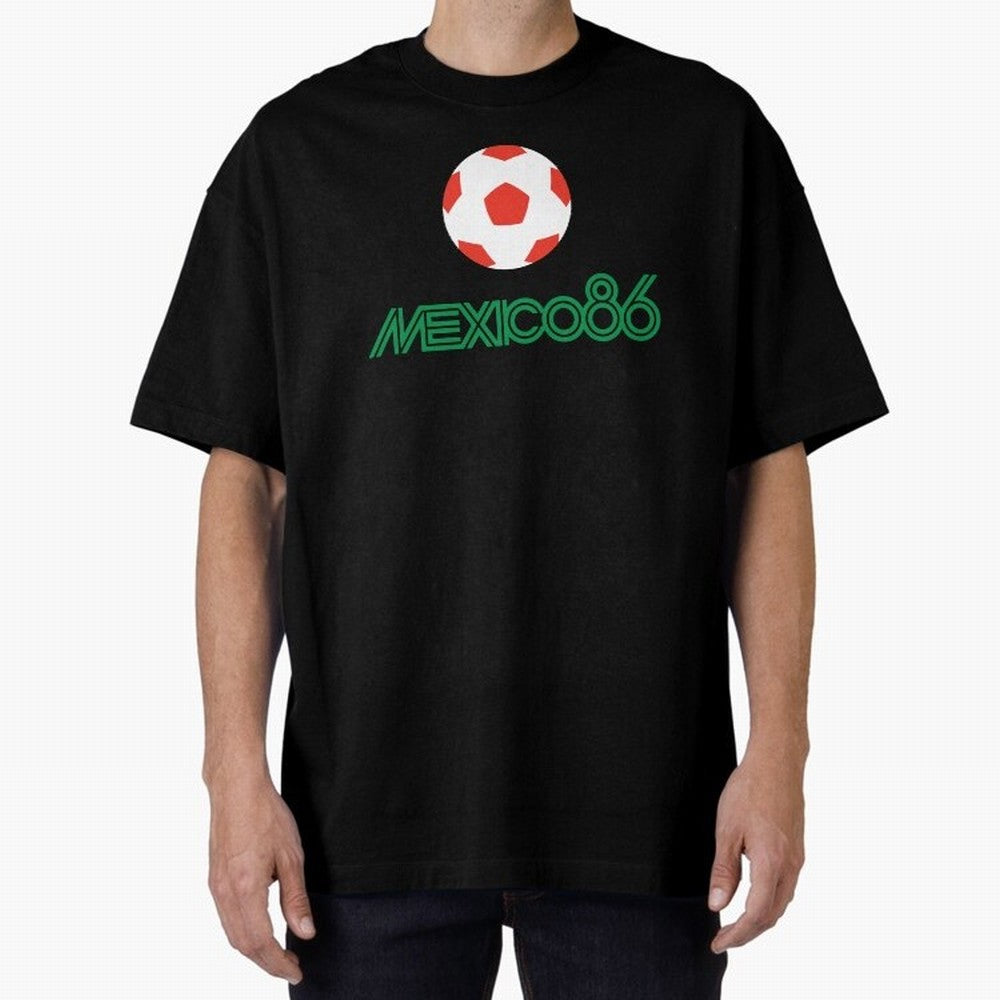 Mexico 86 Classic T-Shirt Cheer through Every Moment of the FIFA World Cup 2026 Group Stage Journey through Neymar Highlights, France and Portugal Pride, Vintage Soccer Flavor, Modern Football Stars, National Flags and Final Night Emotion; Made for