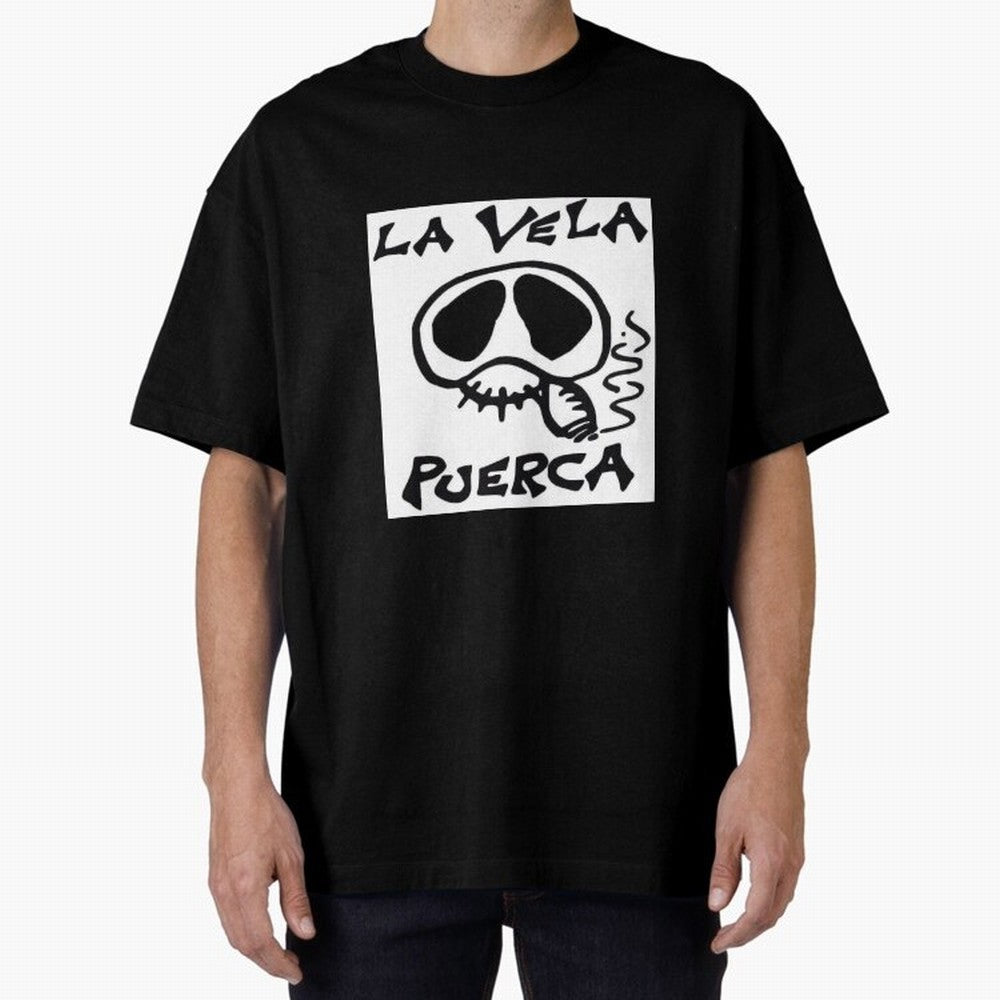 THE CANDLE PUERCA ROCK Oversized T-Shirt Join Supporters Worldwide for FIFA World Cup 2026 Driven by CR7 and Messi, Argentina, France and Brazil Energy, Classic Soccer Heritage, Championship Pressure, Fan Loyalty and International Pride; Ideal for