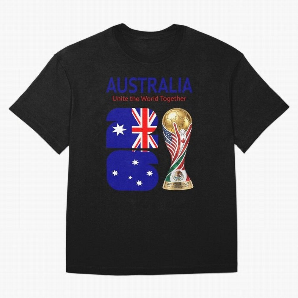 World Cup 2026, AUSTRALIA Classic T-Shirt Wear the Spirit of Global Football Passion for FIFA World Cup 2026, Made for Neymar, Portugal, Worldwide Fan Energy, Dramatic Goals, Stadium Lights and Championship Celebrations; Built for Supporters