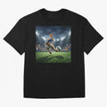 Rabbit Is Veritable Messi on the Soccer Pitch Oversized T-Shirt Honor FIFA World Cup 2026 Spirit, Highlighting England, France and Netherlands, Mbappe and Neymar, Stadium Chants, National Pride, Trophy Dreams and Unforgettable Football Memories;