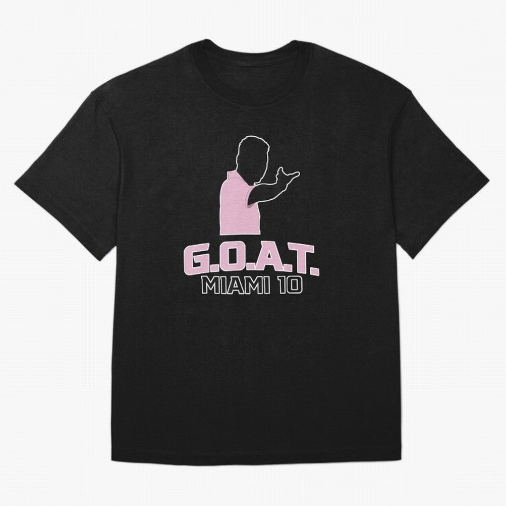 GOAT - MIAMI 10 Classic T-Shirt Join Match Day Hype around FIFA World Cup 2026 USA Canada Mexico, Cristiano Ronaldo, Haaland and CR7, England, Championship Spirit, Famous Goals, Roaring Crowds and International Football Unity; Built for Supporters