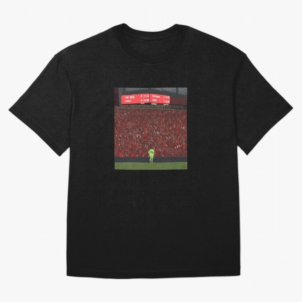 Liverpool 4-0 Barcelona painting Classic T-Shirt Bring FIFA World Cup 2026 USA Canada Mexico Spirit, Connected to Portugal, Spain and Germany, Messi, CR7 and Mbappe, Goal Celebration Energy, Supporter Heritage, Football Icons and Worldwide