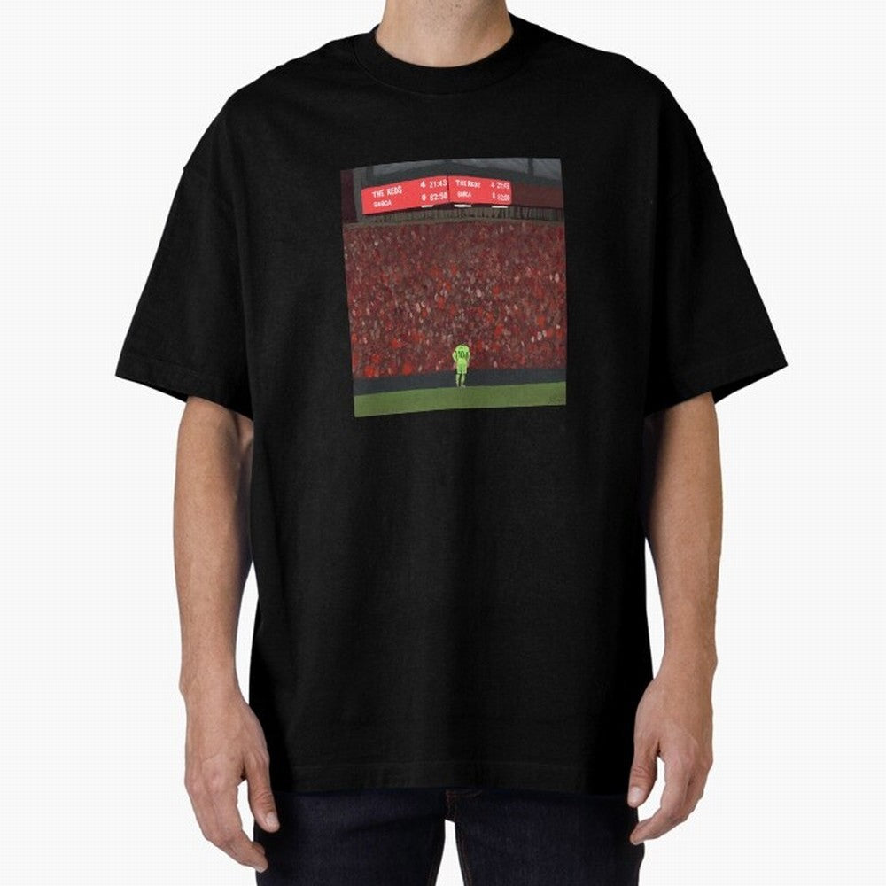 Liverpool 4-0 Barcelona painting Classic T-Shirt Bring FIFA World Cup 2026 USA Canada Mexico Spirit, Connected to Portugal, Spain and Germany, Messi, CR7 and Mbappe, Goal Celebration Energy, Supporter Heritage, Football Icons and Worldwide