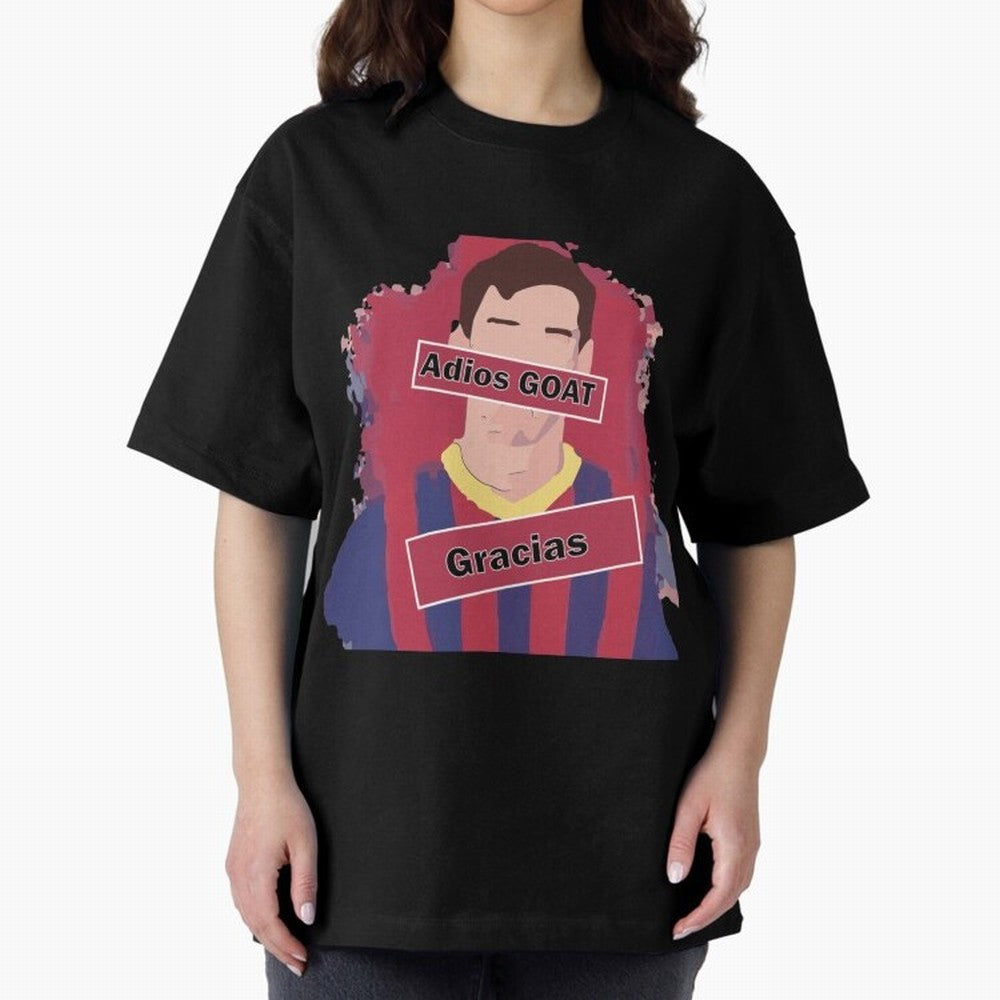 adios goat, gracias| Perfect Gift For you and friends Classic T-Shirt Fuel the Hype around FIFA World Cup 2026 Filled with Messi, CR7 and Mbappe, England Energy, Fan Favorite Moments, National Team Passion, Big Match Drama and Soccer History;