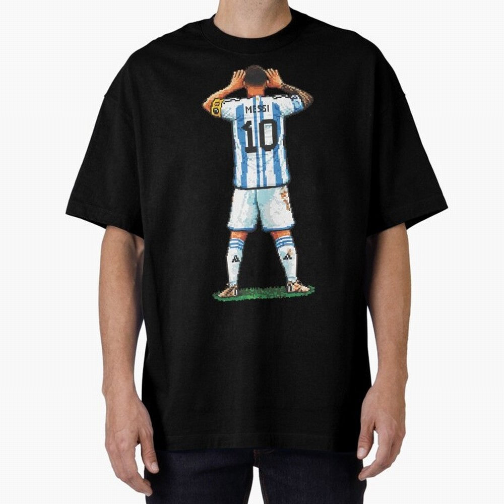 Pixelated Messi Topo Gigio Classic T-Shirt Celebrate Global Passion for FIFA World Cup 2026 Spirit, Centered on England and Germany, Cristiano Ronaldo, Haaland and CR7, Game Day Rituals, Football Legends, Country Pride and the Road to the Final;