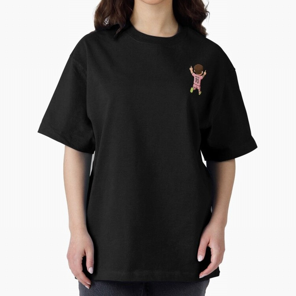 LEO MESSI MIAMI CELEBRATION BACK | CHIBI STICKER Classic T-Shirt Mark Global Football Passion for FIFA World Cup 2026 USA Canada Mexico, Built around Haaland, France and Portugal, Goal Celebration Energy, Supporter Heritage, Football Icons and