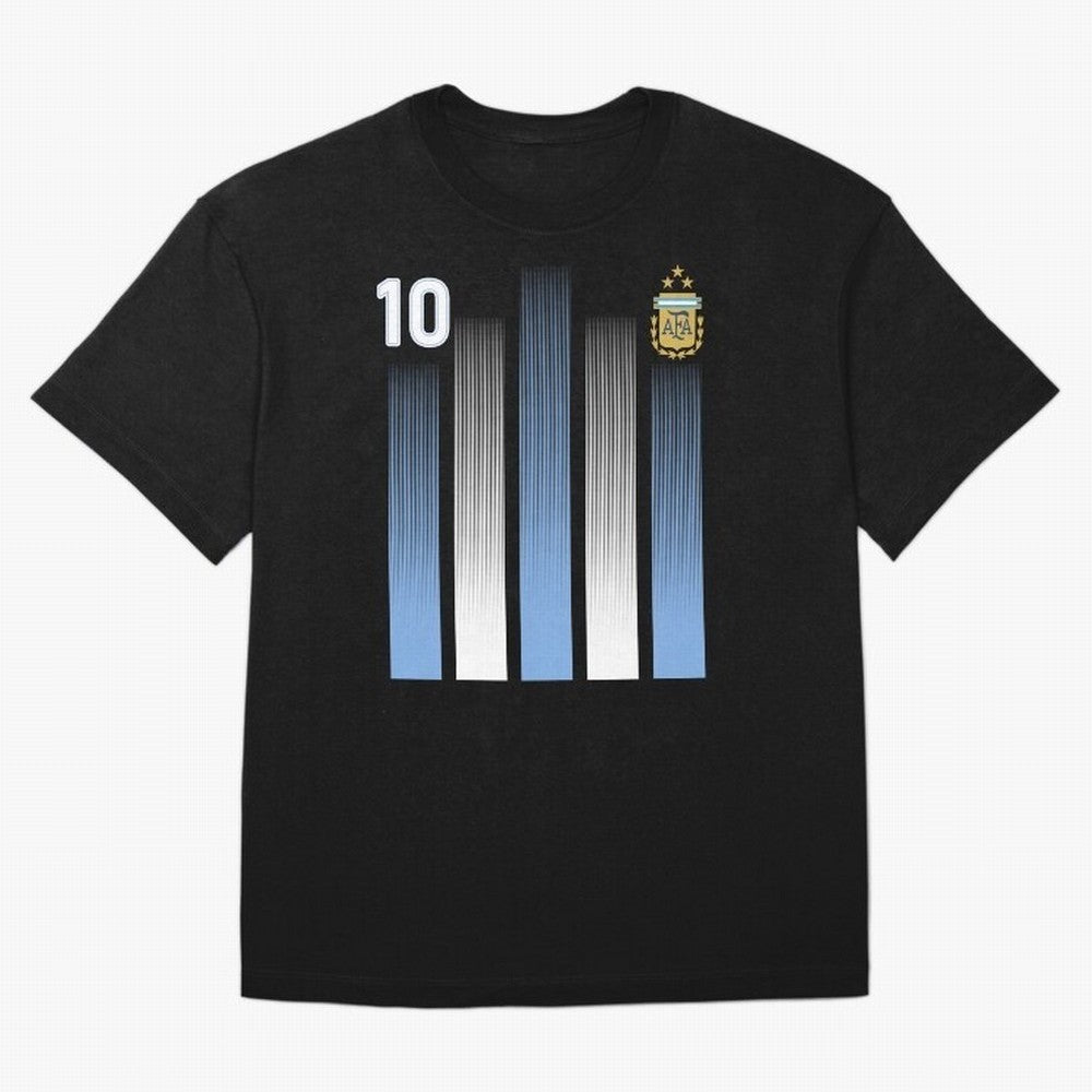 Plaid Blue - White Argentina Football 3-Star Champion World Cup Essential T-Shirt Join Supporters Worldwide for FIFA World Cup 2026 USA Canada Mexico Connected to Mbappe, England, France and Netherlands Energy, Football History, Final Match Energy,