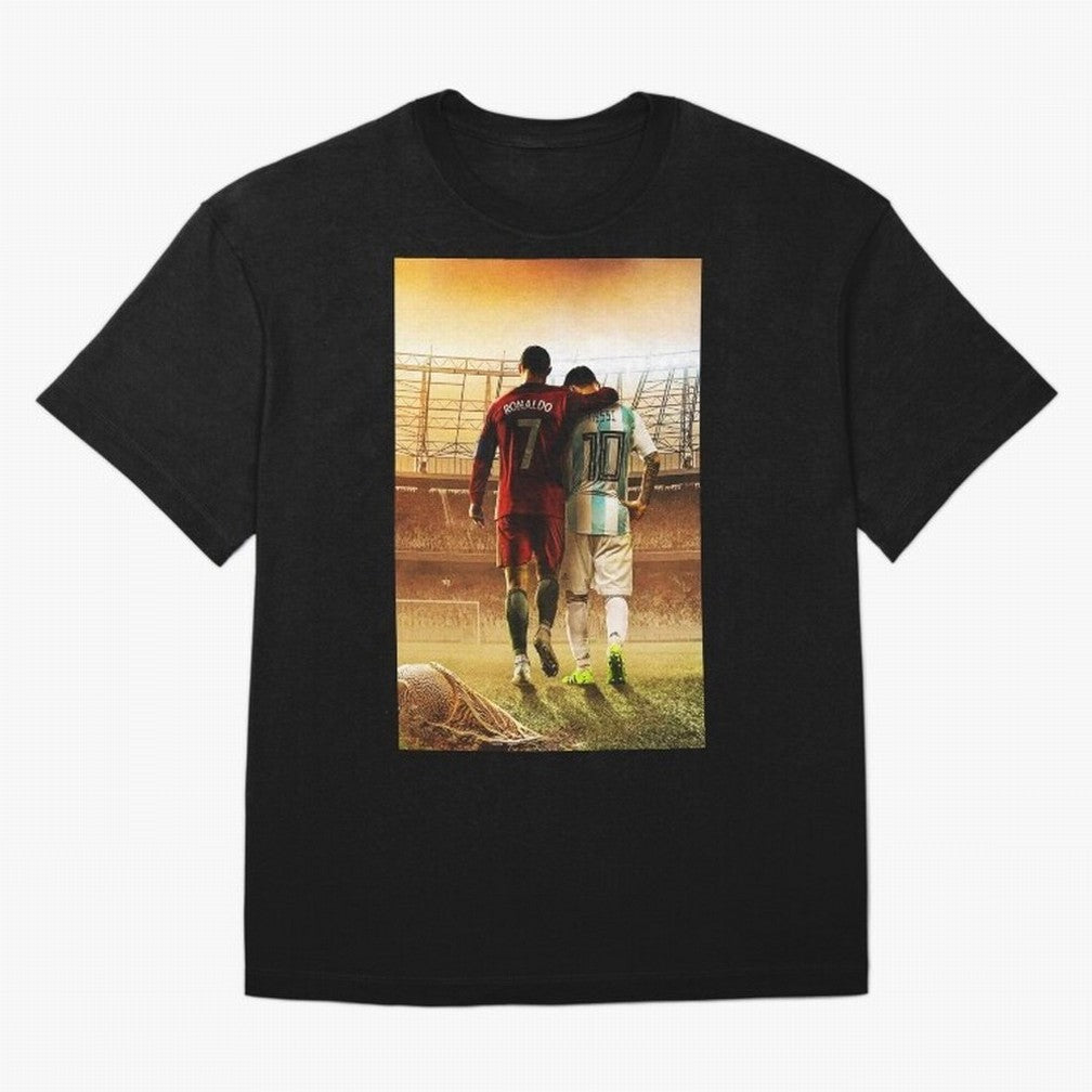 christian and messi Classic T-Shirt Make Every Match About the FIFA World Cup 2026 Group Stage Journey through Neymar Highlights, Argentina and Brazil Pride, Championship Spirit, Famous Goals, Roaring Crowds and International Football Unity;
