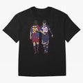 Young Messi and Old Messi Essential T-Shirt Show Love for Legendary Goals in Match Day Hype around FIFA World Cup 2026 USA Canada Mexico, Messi, Argentina and Brazil, Classic Soccer Heritage, Championship Pressure, Fan Loyalty and International