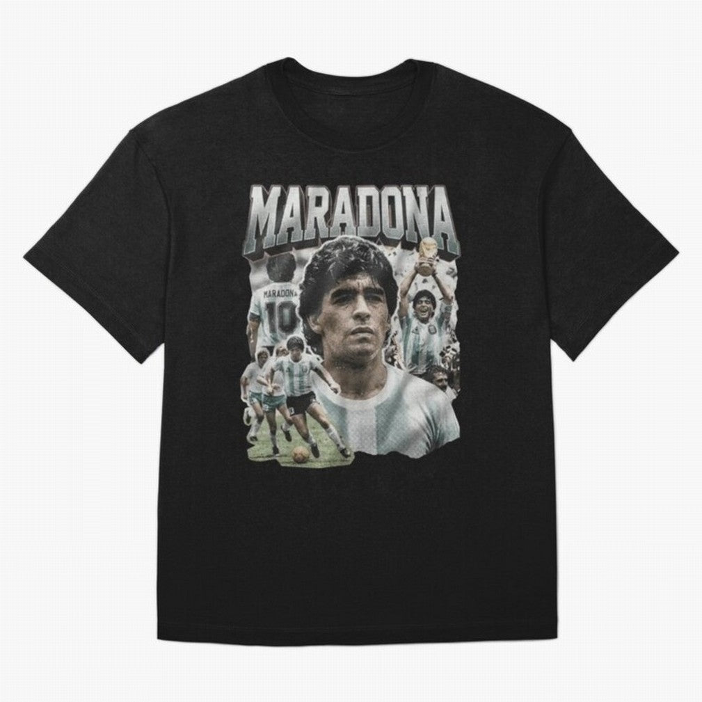 Maradona Eternal ¨C Argentina Legend Classic T-Shirt Carry the Dream of the FIFA World Cup 2026 USA Canada Mexico Journey through Cristiano Ronaldo Highlights, Argentina and Brazil Pride, Worldwide Fan Energy, Dramatic Goals, Stadium Lights and