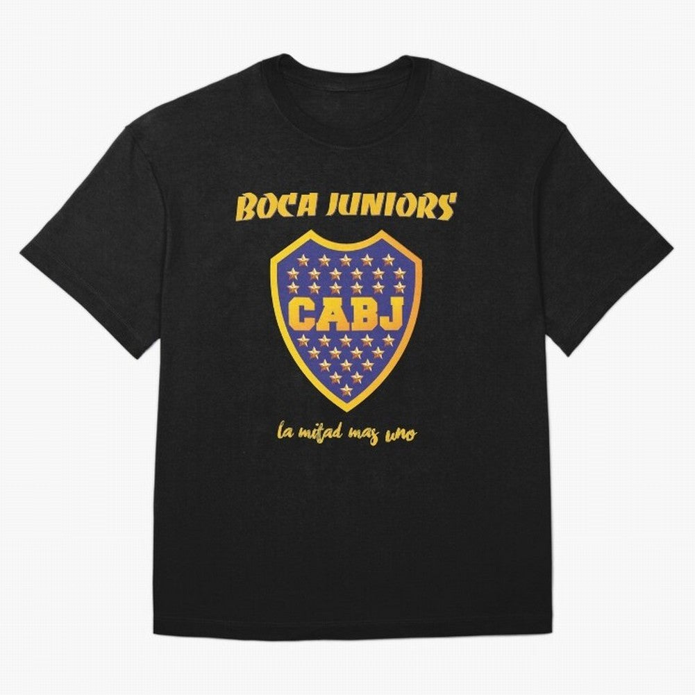 Boca Jrs Classic T-Shirt Honor the Football Icons of Global Football Passion for FIFA World Cup 2026 Group Stage, with Messi, Brazil, Portugal and Argentina, Vintage Soccer Flavor, Modern Football Stars, National Flags and Final Night Emotion; Made