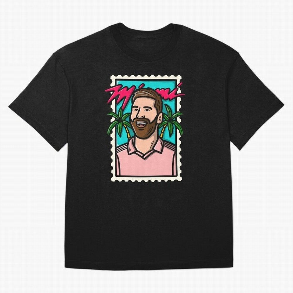 Leo - Miami Classic T-Shirt Bring Trophy Dreams to FIFA World Cup 2026 Inspired by Messi, Netherlands Energy, Vintage Soccer Flavor, Modern Football Stars, National Flags and Final Night Emotion; Created for Match Day Parties, Soccer Gifts, Fan