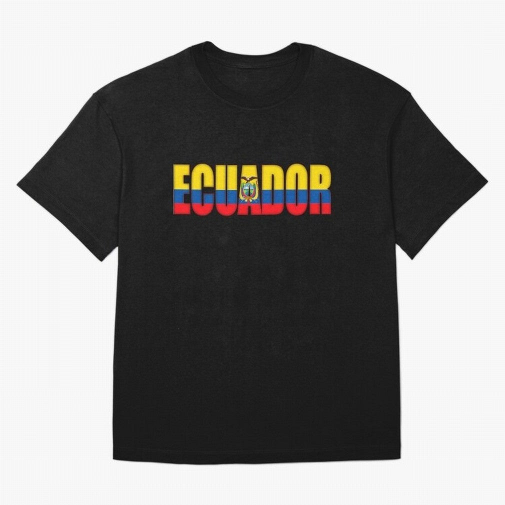 Ecuador Flag Classic T-Shirt Celebrate Fan Culture around Global Football Passion for FIFA World Cup 2026, Made for Haaland and Mbappe, Netherlands, Supporter Pride, Iconic Celebrations, Legendary Names and Global Match Day Energy; Ideal for