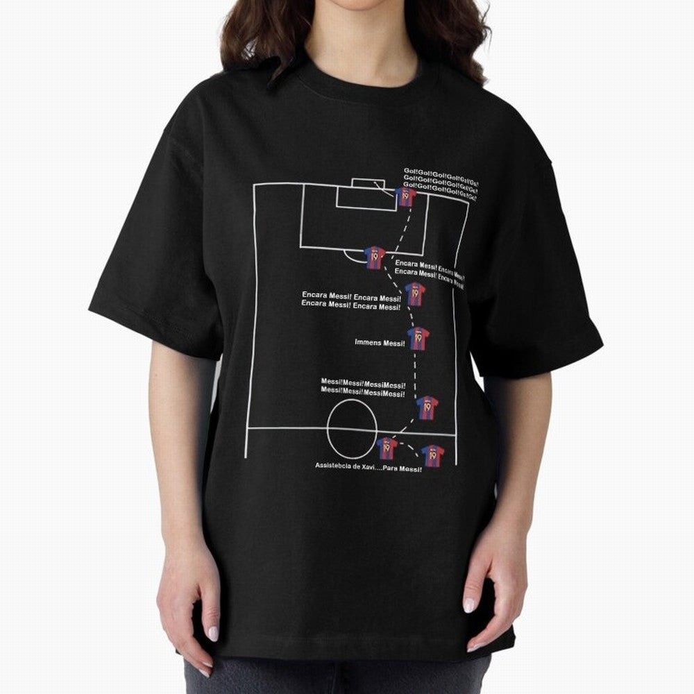 Encara messi gol gol gol Oversized T-Shirt Live the Energy of FIFA World Cup 2026 Inspired by Neymar, Portugal, Spain and Germany Energy, Worldwide Fan Energy, Dramatic Goals, Stadium Lights and Championship Celebrations; Made for Collectors Who