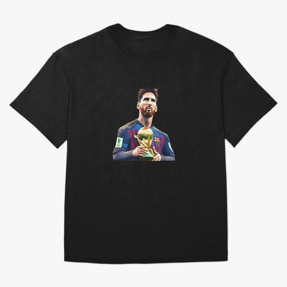 Messi World Cup with Barcelona Jersey Art Gift Classic T-Shirt Bring a Vintage Feel to the FIFA World Cup 2026 Journey through Mbappe Highlights, Germany Pride, Stadium Chants, National Pride, Trophy Dreams and Unforgettable Football Memories; Made