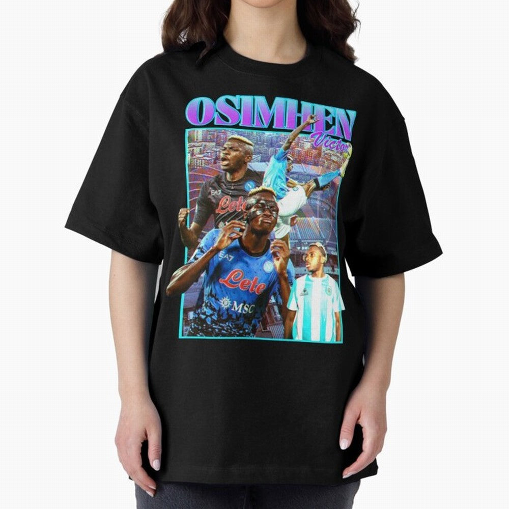 Victor Osimhen Classic T-Shirt Bring Home Match Day Hype around FIFA World Cup 2026, Messi, Neymar and Mbappe, Brazil, Portugal and Argentina, Goal Celebration Energy, Supporter Heritage, Football Icons and Worldwide Tournament Joy; Built for