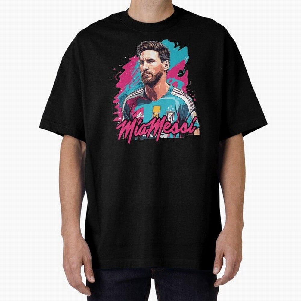 MiaMessi Premium Classic T-Shirt Represent FIFA World Cup 2026 for Fans of Messi and Cristiano Ronaldo and Netherlands, Bringing Supporter Pride, Iconic Celebrations, Legendary Names and Global Match Day Energy; Ideal for Fans Who Follow Messi,