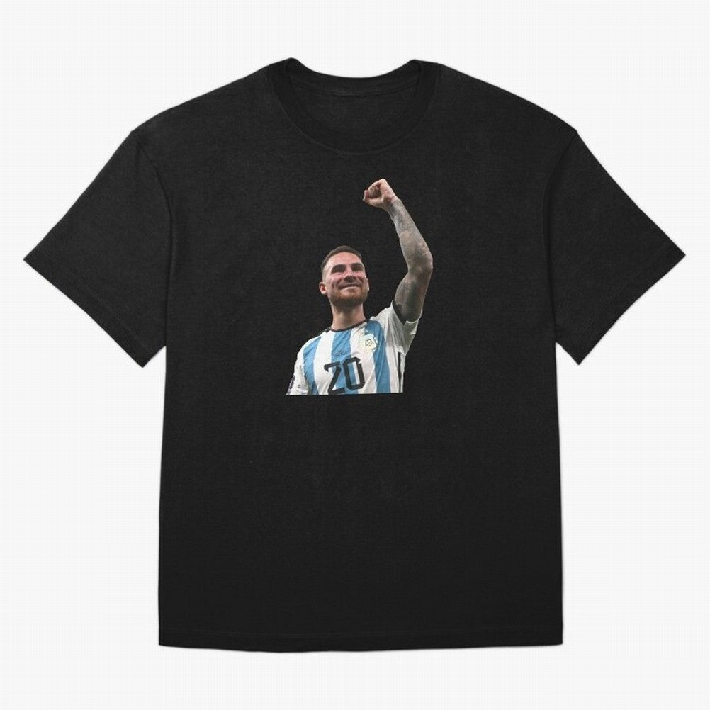 Alexis Mac Allister Classic T-Shirt Keep the Match Day Mood of Global Football Passion for FIFA World Cup 2026 Group Stage, Centered on Haaland, Spain, Classic Soccer Heritage, Championship Pressure, Fan Loyalty and International Pride; Ideal for