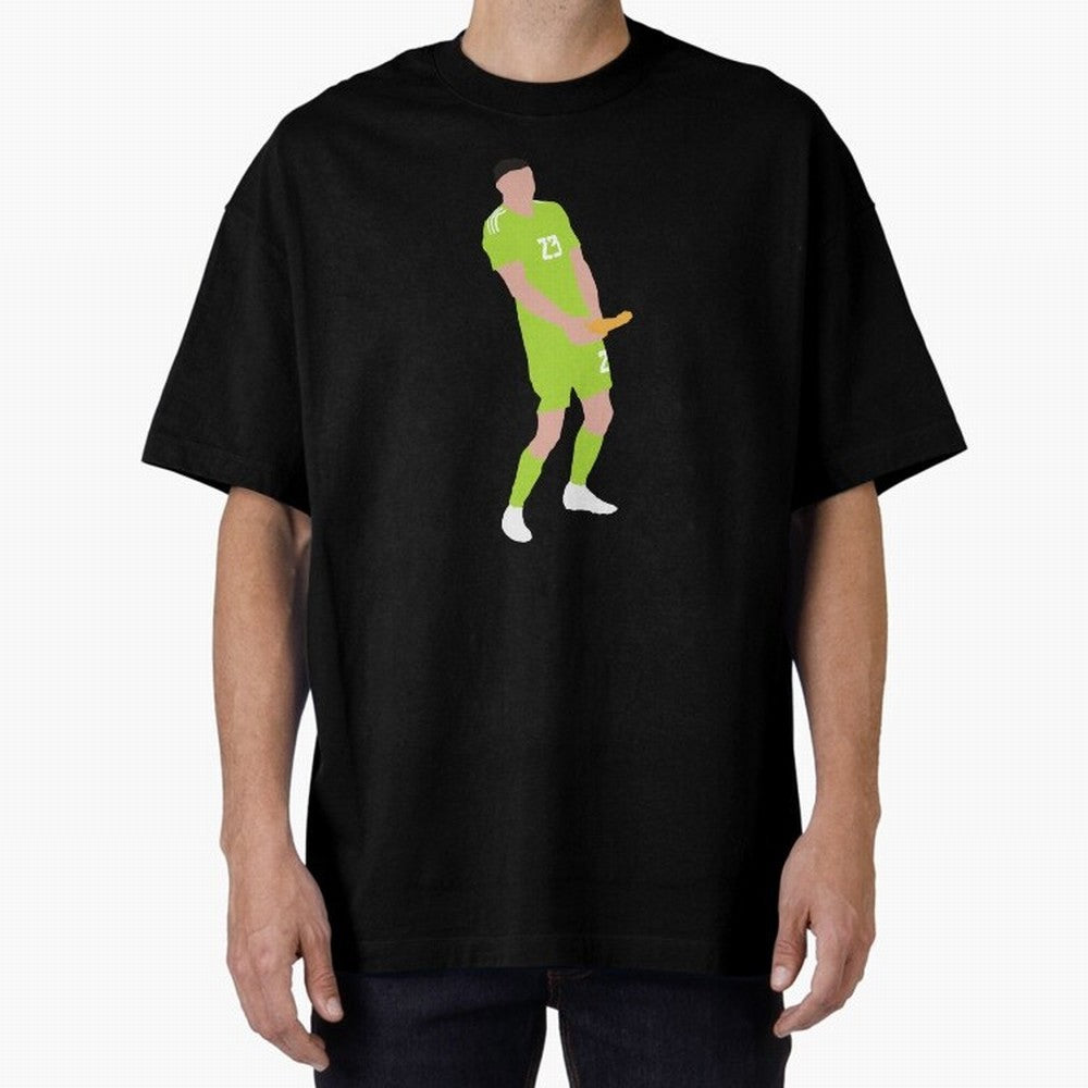 Emiliano Martinez celebration Classic T-Shirt Celebrate Soccer Greatness during Match Day Hype around FIFA World Cup 2026 Group Stage, Cristiano Ronaldo, Spain, Global Supporter Spirit, Legendary Goals, National Colors and Tournament Celebration;