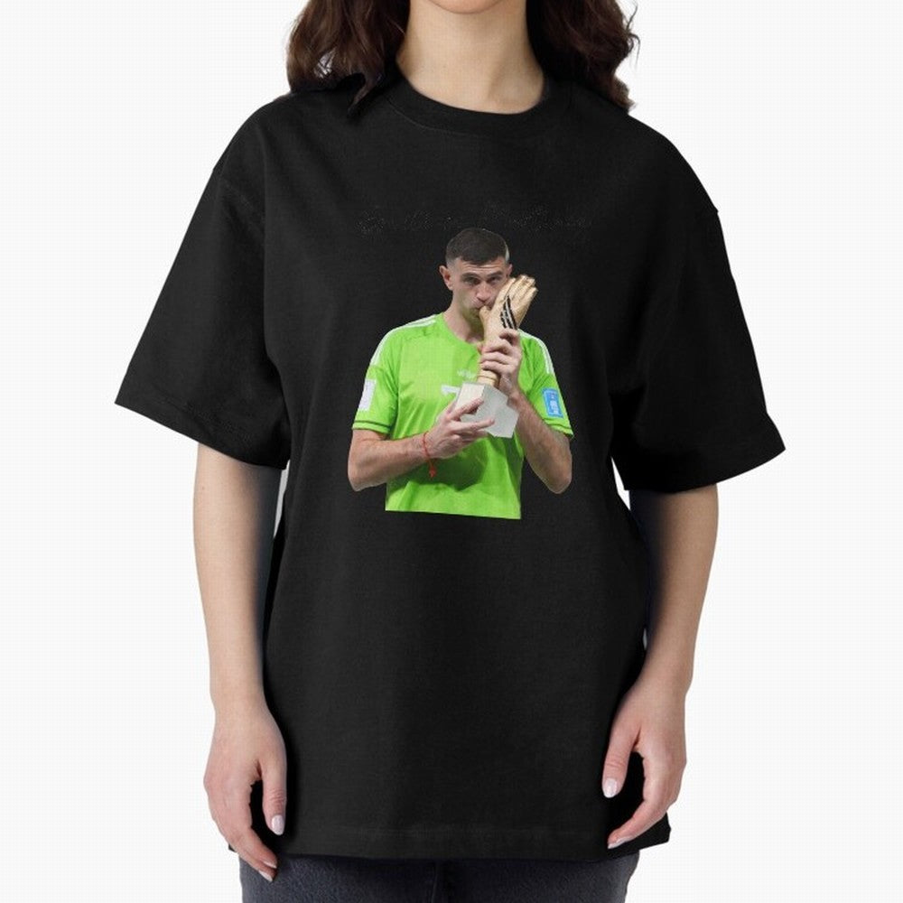 Emiliano Martinez Classic T-Shirt Unlock FIFA World Cup 2026 Driven by Messi, Neymar and Mbappe, Spain Energy, Worldwide Fan Energy, Dramatic Goals, Stadium Lights and Championship Celebrations; Ideal for Football Dads, Football Moms, Friends,