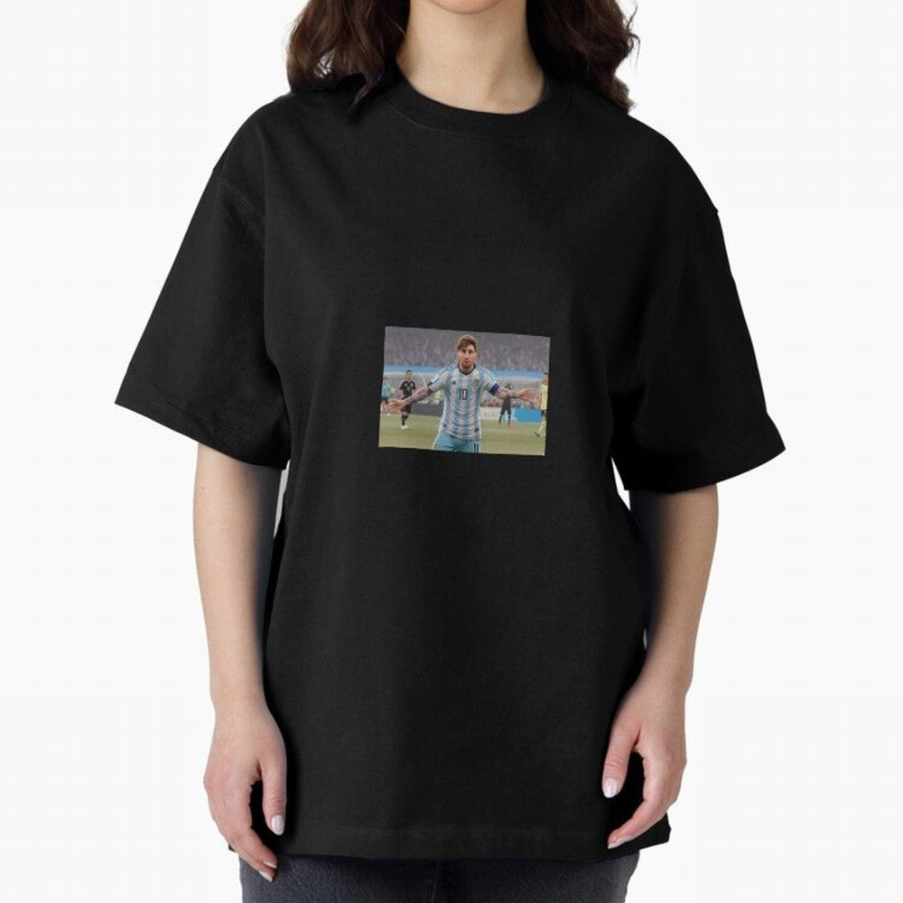 Messi Classic T-Shirt Share the Excitement of Global Football Passion for FIFA World Cup 2026, Celebrating Neymar, Spain, Vintage Soccer Flavor, Modern Football Stars, National Flags and Final Night Emotion; Ideal for Football Dads, Football Moms,