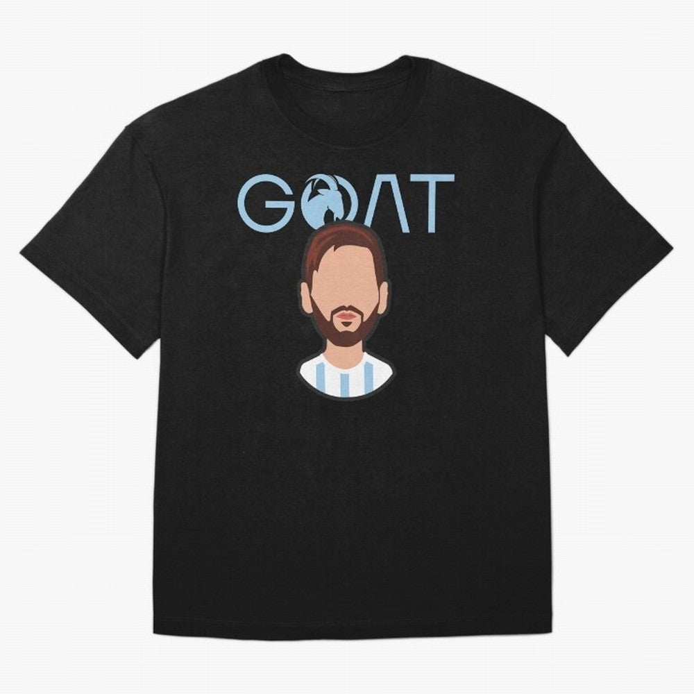GOAT ¨C Lionel Messi Minimalist Vector Design Classic T-Shirt Feel the Heartbeat of Match Day Hype around FIFA World Cup 2026, Messi, Neymar and Mbappe, Netherlands, Stadium Memories, Football Loyalty, International Chants and Championship