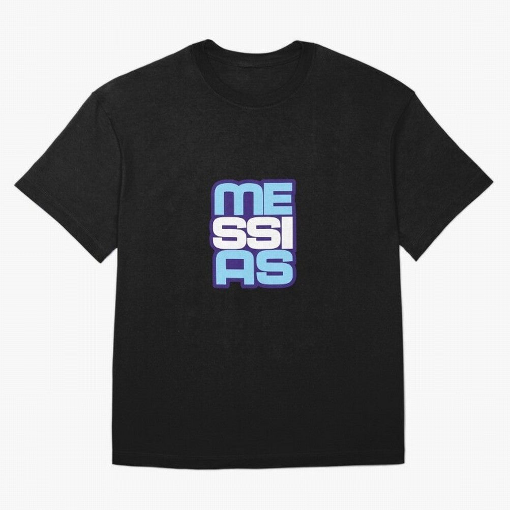 Light blue and white Messias Classic T-Shirt Turn Up for FIFA World Cup 2026 USA Canada Mexico Featuring Cristiano Ronaldo, France and Portugal Energy, Supporter Pride, Iconic Celebrations, Legendary Names and Global Match Day Energy; Perfect for