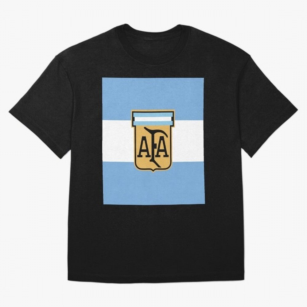 Argentina | 2026 World Cup Fan Apparel Oversized T-Shirt Honor the Beautiful Game during FIFA World Cup 2026 for Fans of Messi and England, France and Netherlands, Bringing Sports Nostalgia, International Competition, Famous Players and