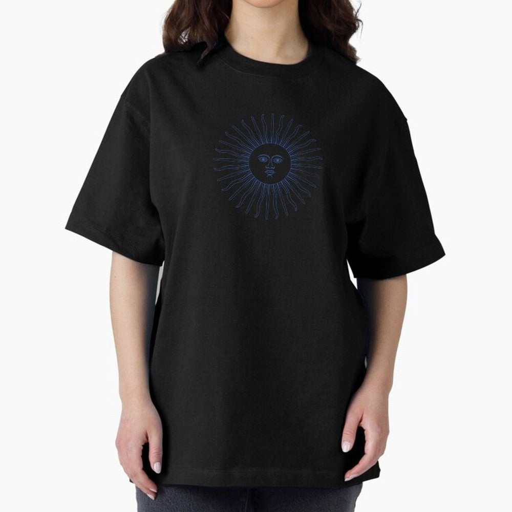 Sun of Argentina Oversized T-Shirt Live the Energy of Global Football Passion for FIFA World Cup 2026, Connected to Messi and Cristiano Ronaldo, England and Germany, Match Day Excitement, Supporter Culture, Golden Goals and Global Football Passion;
