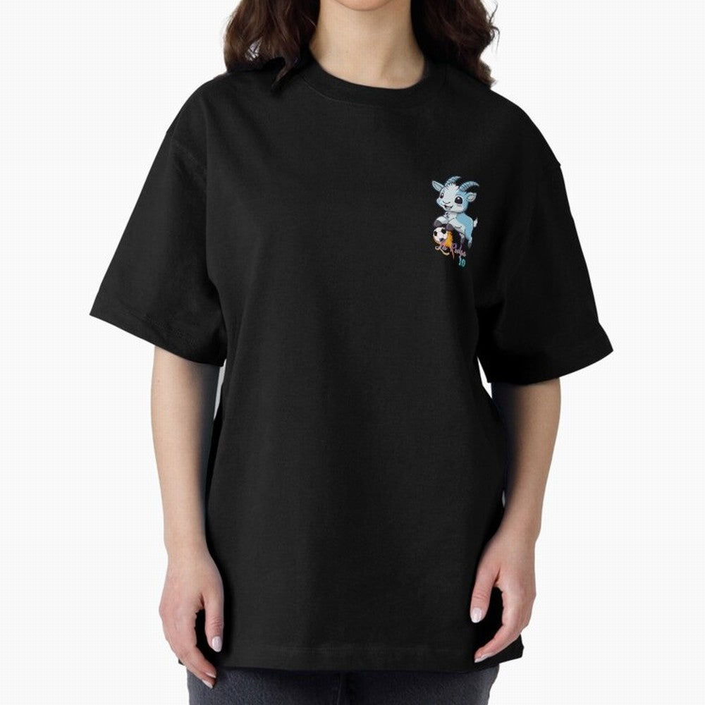 The Goat Flea Oversized T-Shirt Follow the Final Road of the FIFA World Cup 2026 Group Stage Journey through Mbappe Highlights, England Pride, Match Day Excitement, Supporter Culture, Golden Goals and Global Football Passion; Ideal for Fans Who