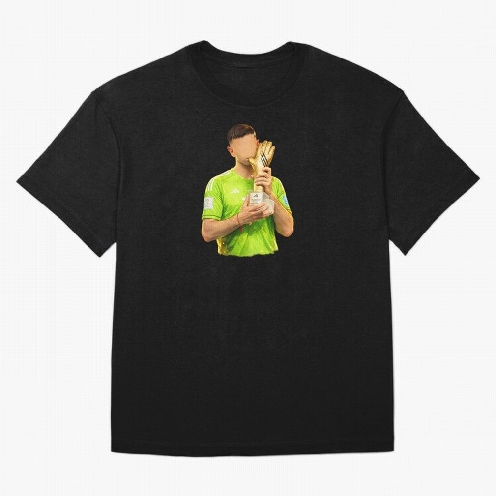 Dibu Martinez Classic T-Shirt Celebrate Fan Culture around FIFA World Cup 2026 USA Canada Mexico Spirit, Capturing France and Portugal, Messi, Stadium Memories, Football Loyalty, International Chants and Championship Tradition; Ideal for Fans Who