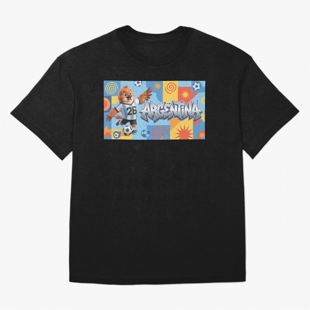 World Cup 2026 Argentina Soccer Team Fan Art Classic T-Shirt Bring Match Day Fire to FIFA World Cup 2026 USA Canada Mexico Spirit, Made for France, CR7, Tournament Hype, Historic Matchups, Family Viewing Parties and Global Sports Pride; Great for