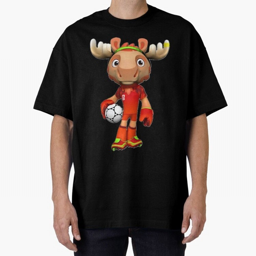 2026 World Cup, Mascots Oversized T-Shirt Fuel FIFA World Cup 2026 Group Stage Inspired by Haaland and Mbappe, Brazil Energy, Championship Spirit, Famous Goals, Roaring Crowds and International Football Unity; Great for Supporters Who Love