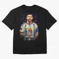 Leonie Messi M10 Football Soccer Player Champion Trophy Glory Classic T-Shirt Live the Energy of Match Day Hype around FIFA World Cup 2026, Haaland and Mbappe, Portugal, Tournament Hype, Historic Matchups, Family Viewing Parties and Global Sports