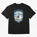 Argentina Vintage Soccer Badge - Campeones 3 Stars Essential T-Shirt Follow the Final Road of Match Day Hype around FIFA World Cup 2026, Cristiano Ronaldo, Haaland and CR7, Netherlands, Sports Nostalgia, International Competition, Famous Players