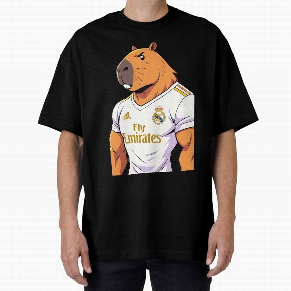 Real Madrid capybara elegant Classic T-Shirt Follow the Final Road of Global Football Passion for FIFA World Cup 2026 USA Canada Mexico, Driven by Cristiano Ronaldo, Haaland and CR7, Brazil, Vintage Soccer Flavor, Modern Football Stars, National