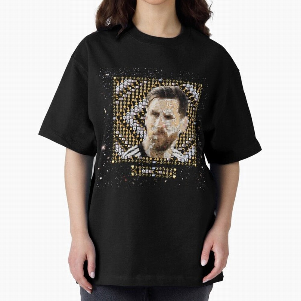 Goat Emojified Messi-Inspired Visual Tribute Classic T-Shirt Show Your Love for FIFA World Cup 2026 Built around Mbappe and Neymar, France and Portugal Energy, Football History, Final Match Energy, Crowd Noise and Once in a Lifetime Moments;