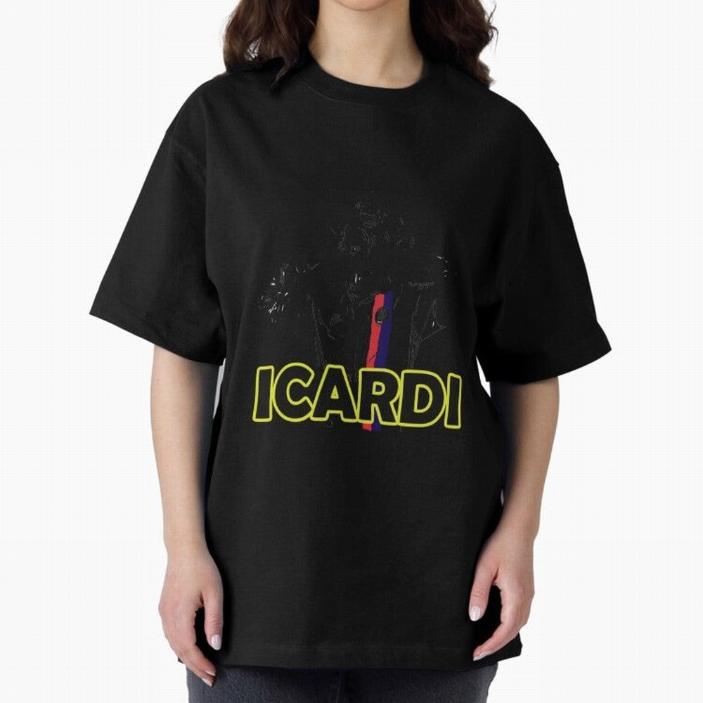 Icardi Essential T-Shirt Honor Football Greatness during FIFA World Cup 2026 for Fans of Messi and Cristiano Ronaldo and France and Portugal, Bringing Soccer Culture, Superstar Moments, National Team Dreams and Competitive Fire; Built for