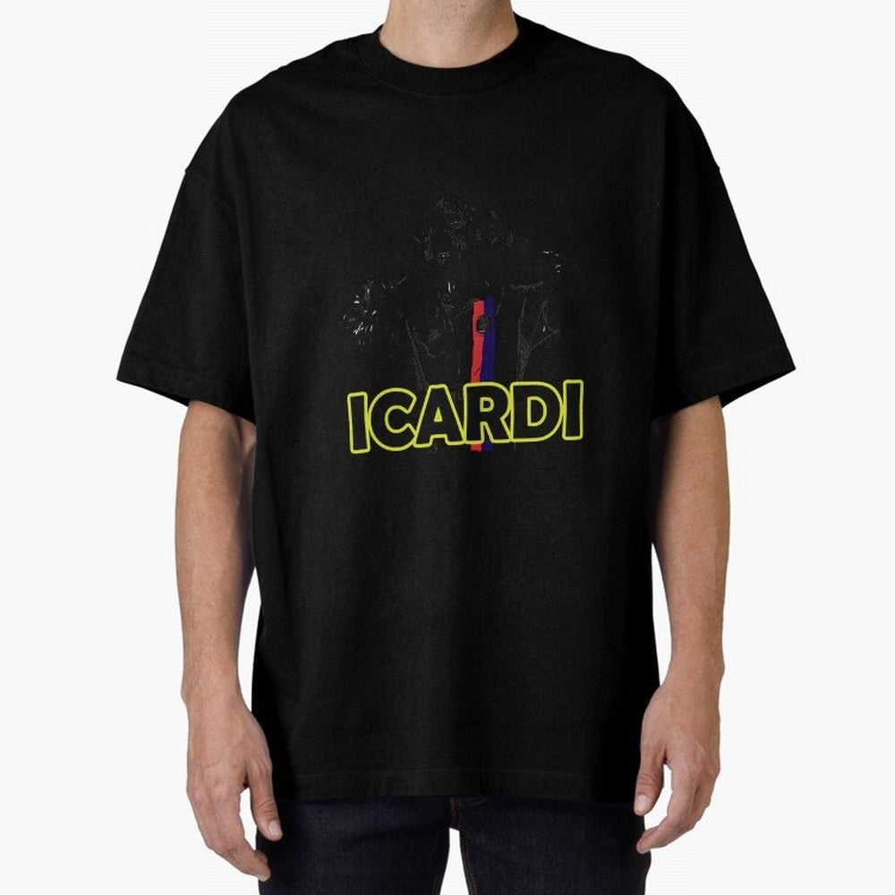 Icardi Essential T-Shirt Honor Football Greatness during FIFA World Cup 2026 for Fans of Messi and Cristiano Ronaldo and France and Portugal, Bringing Soccer Culture, Superstar Moments, National Team Dreams and Competitive Fire; Built for