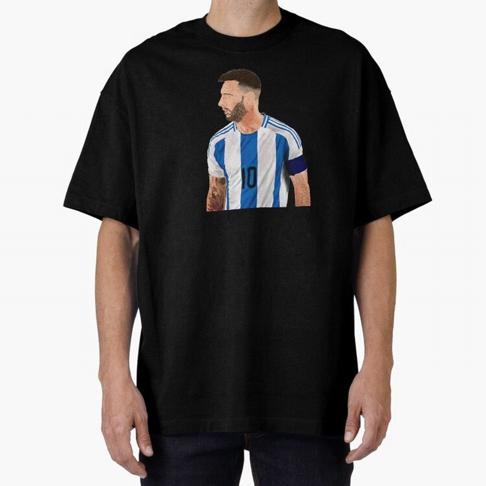 Messi em pintura digital Classic T-Shirt Celebrate Global Passion for FIFA World Cup 2026 Spirit, Filled with Brazil, Neymar, Stadium Memories, Football Loyalty, International Chants and Championship Tradition; Made for Die Hard Supporters, Soccer