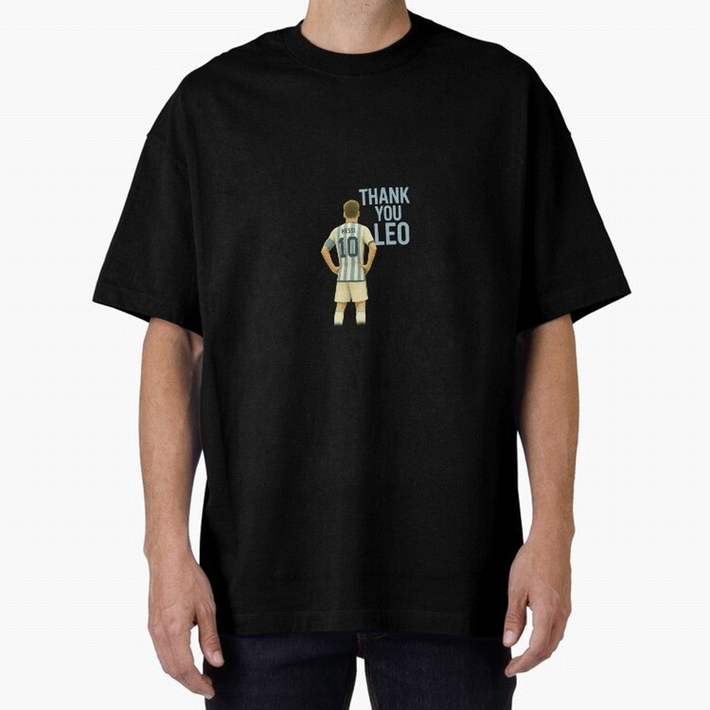 Thank You Leo ¨C Messi Farewell Tribute Essential T-Shirt Show Match Day Excitement for FIFA World Cup 2026 Group Stage Capturing Messi, Neymar and Mbappe, Brazil Energy, Retro Football Energy, Iconic Rivalries, Trophy Chase Drama and Stadium