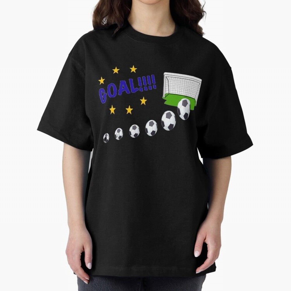 Soccer Goal Classic T-Shirt Wear the Spirit of FIFA World Cup 2026 USA Canada Mexico Capturing Messi and Cristiano Ronaldo, Spain and Netherlands Energy, Sports Nostalgia, International Competition, Famous Players and Unforgettable Victories; Made