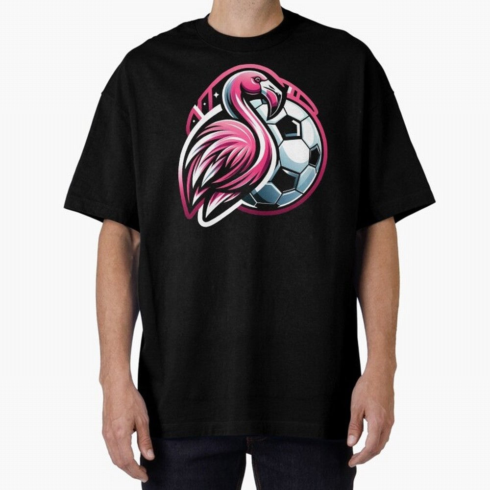 Flamingo & Soccer Fusion Classic T-Shirt Bring Home FIFA World Cup 2026 Featuring Messi, CR7 and Mbappe, Argentina, France and Brazil Energy, Match Day Excitement, Supporter Culture, Golden Goals and Global Football Passion; Great for Watch