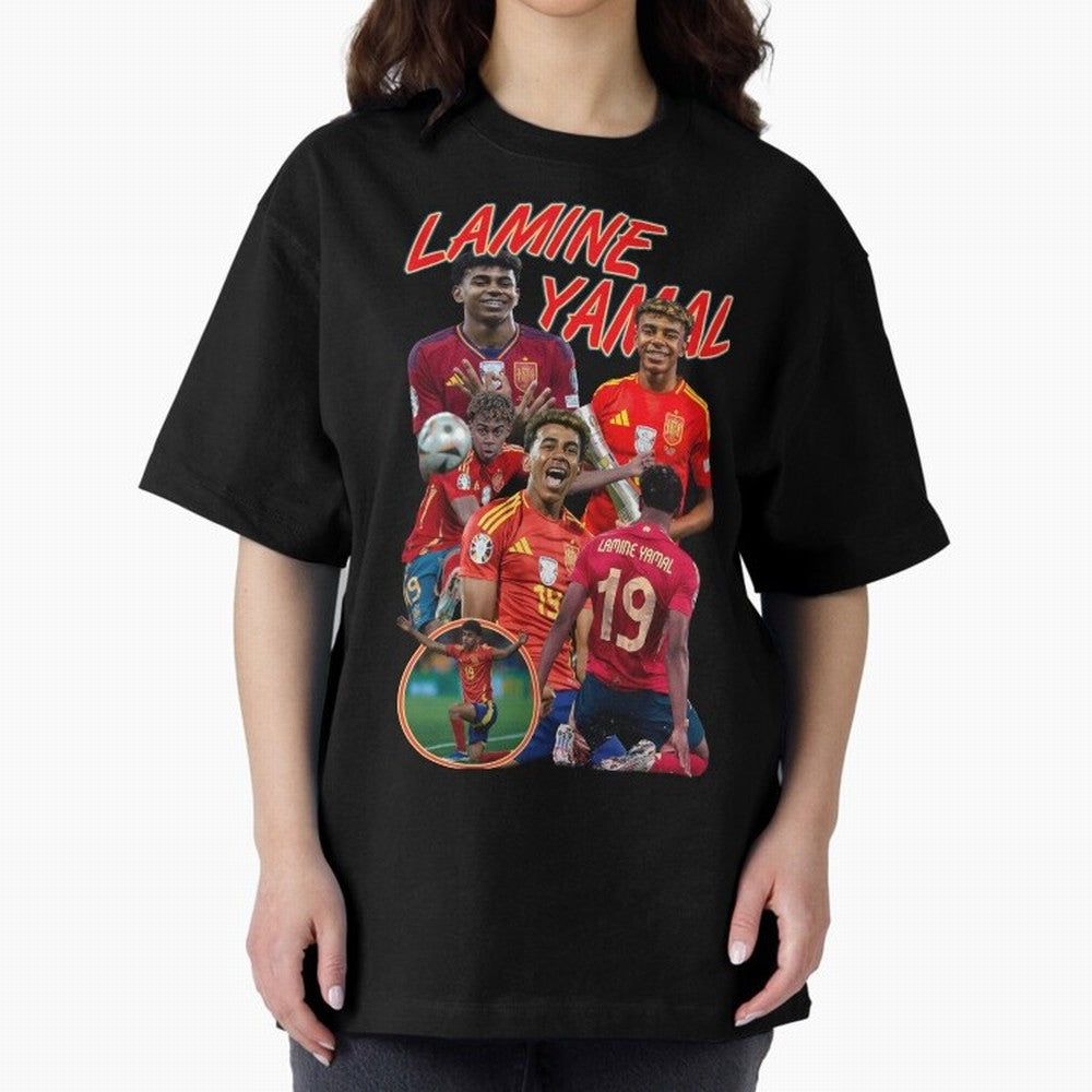 Lamine Yamal - Wonderkid Classic T-Shirt Bring a Vintage Feel to the FIFA World Cup 2026 Group Stage Journey through Messi, CR7 and Mbappe Highlights, Argentina, France and Brazil Pride, Supporter Pride, Iconic Celebrations, Legendary Names and
