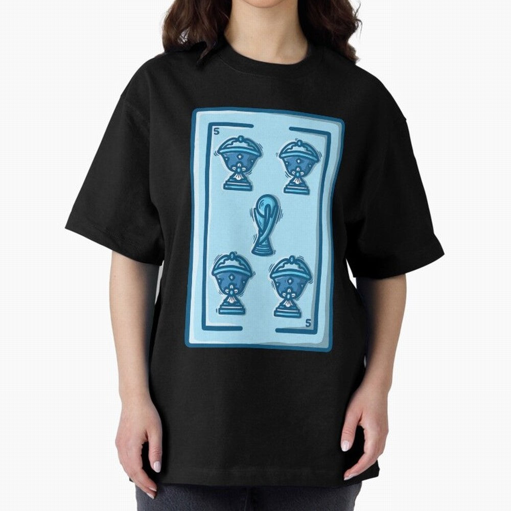 5 de copas - Argentina Classic T-Shirt Mark FIFA World Cup 2026 Group Stage Spirit, Featuring England, Mbappe, Football Passion, Legendary Performances, Festival Vibes and Supporter Community; Great for Supporters Who Love Legendary Players,
