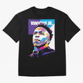Vinicius Jr. in WPAP Style Essential T-Shirt Bring Legendary Rivalry Energy to FIFA World Cup 2026 USA Canada Mexico Featuring CR7 and Messi, England and Germany Energy, Goal Celebration Energy, Supporter Heritage, Football Icons and Worldwide