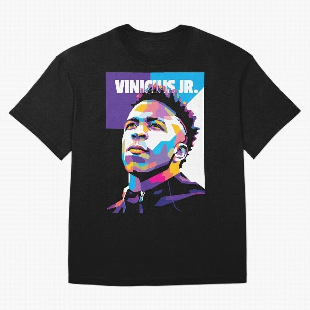 Vinicius Jr. in WPAP Style Essential T-Shirt Bring Legendary Rivalry Energy to FIFA World Cup 2026 USA Canada Mexico Featuring CR7 and Messi, England and Germany Energy, Goal Celebration Energy, Supporter Heritage, Football Icons and Worldwide