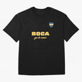 BOCA JUNIORS I LOVE YOU Fitted V-Neck T-Shirt Stand Out with Spirit from the FIFA World Cup 2026 USA Canada Mexico Journey through Mbappe and Neymar Highlights, France Pride, Football Passion, Legendary Performances, Festival Vibes and Supporter